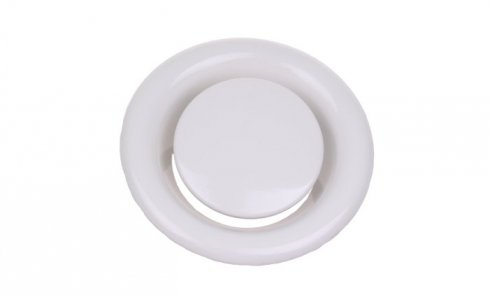 obrázek Stropní difuzor s kovovou přírubou 150 mm