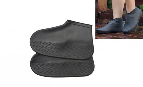 obrázok Vodeodolné návleky na topánky čiernej L