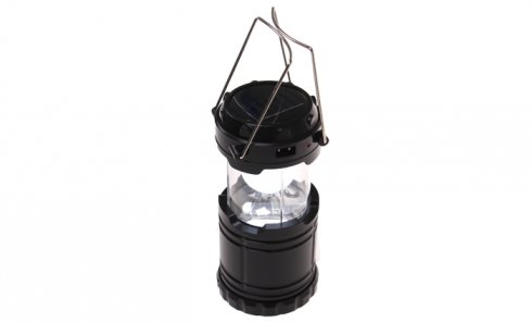 obrázok Solárne kempingový lampáš G-85 čierna