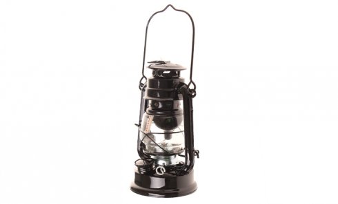 obrázok Petrolejová lampa 19 cm čierna