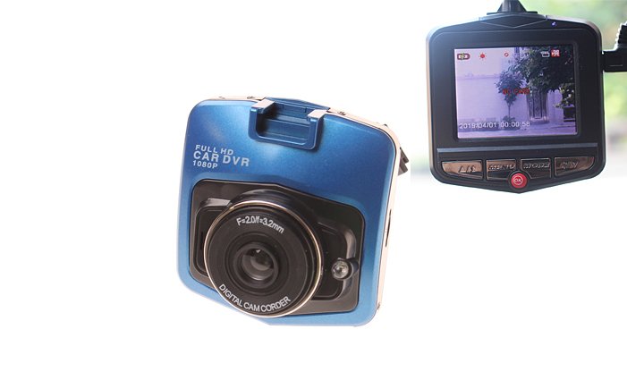 Levně Autokamera HD modrá