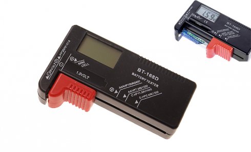 obrázek Digitální tester baterií BT-168D