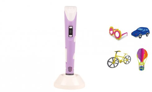 obrázek Kuličkové 3D pero fialové