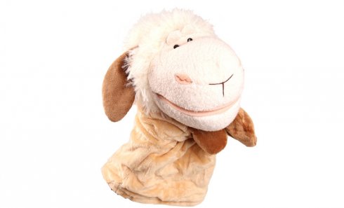 obrázok Plyšový maňuška na ruku ovečka