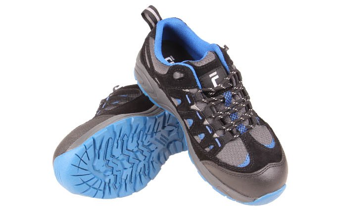 Levně Pracovní boty TRESMORN S1P modro černé 45