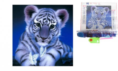 obrázek Diamantový obraz tygr