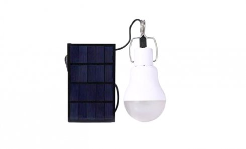obrázok Solárny LED panel so žiarovkou