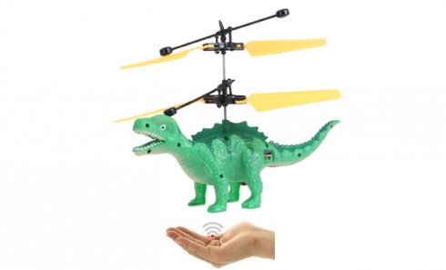 obrázok Lietajúci dinosaurus zelený