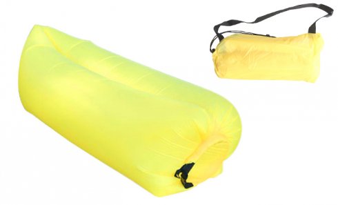obrázok Nafukovacie vrece Lazy Bag žltý