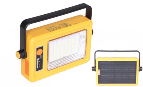 obrázek Solární LED reflektor s powerbankou