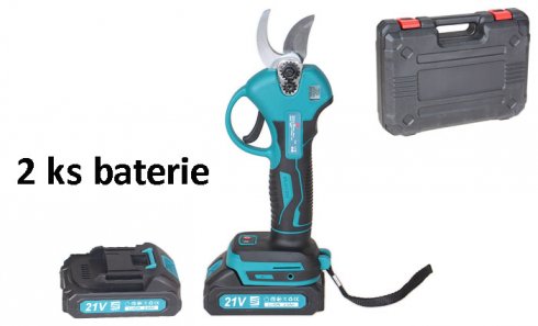 obrázek Akumulátorové zahradní nůžky T-98 21V