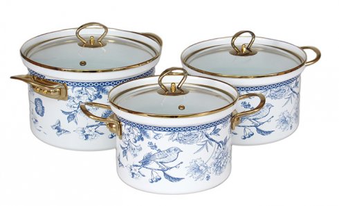 obrázok 6-dielna sada hrncov japonského štýlu