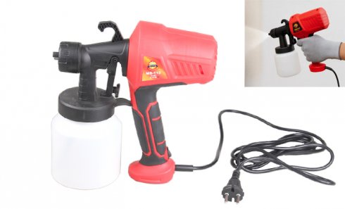 obrázek Elektrická malířská pistole MS-115 červená