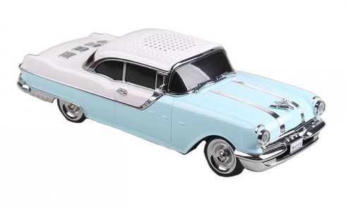 obrázek Reproduktor retro auto světle modré