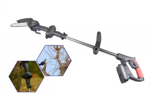 obrázok Akumulátorová píla 21V s teleskopickou tyčou 1m