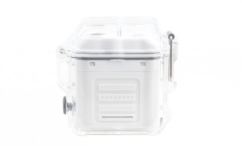 obrázek Elektrický spirálový zapalovač bílý