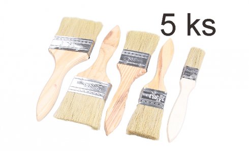 obrázok Súprava plochých štetcov 5 ks