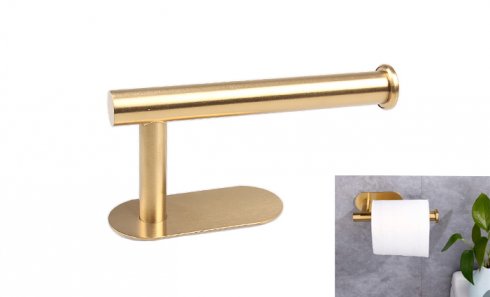 obrázek Držák na toaletní papír zlatý