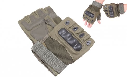 obrázek Taktické rukavice khaki vel.L