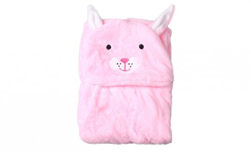 obrázek Dětská deka Happy Baby růžová – králíček