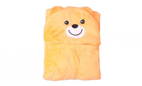 obrázek Dětská deka Happy Baby oranžová – medvídek