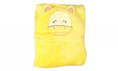 obrázek Dětská deka Happy Baby žlutá – lvíček