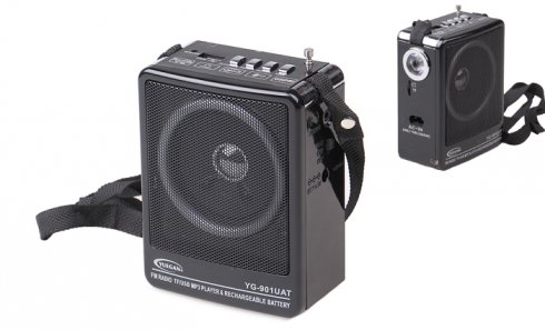 obrázok Prenosné rádio YG-901UAT čierne