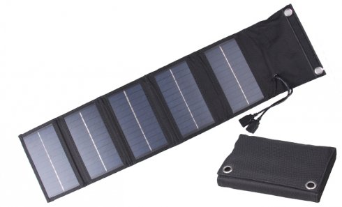 obrázek Skládací solární turistický panel 5V10W
