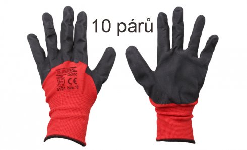 obrázek Pracovní rukavice 10 párů