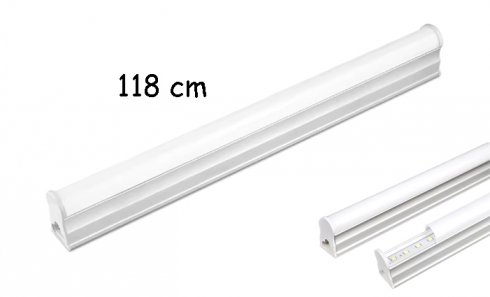 obrázok Ľad trubica T5 118 cm 48 W strieborná