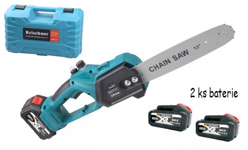 obrázok Aku reťazová píla 12″ KR-9962