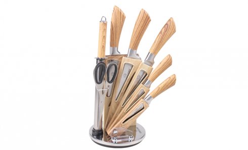 obrázek Sada nožů s rotačním stojanem ZL-5122