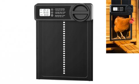 obrázek Automatické dveře do kurníku s časovým regulátorem