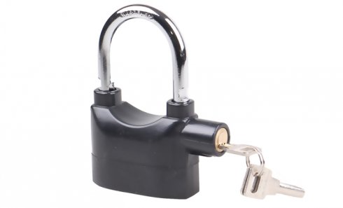 obrázek Visací zámek s alarmem 110dB