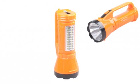 obrázek Dobíjecí LED svítilna L6363 oranžová