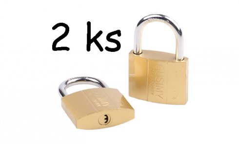 obrázek Sada dvou visacích zámků PR5050