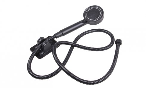 obrázok Sprchová hlavica čierna s hadicou 1,45 m var.2