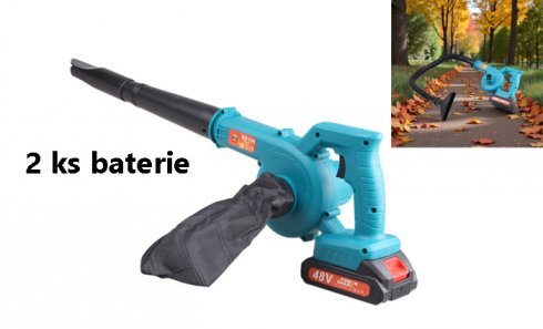 obrázok Aku fúkač lístia MS-768 48V