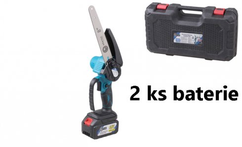 obrázok Aku reťazová píla 6″+8″ HX-4870