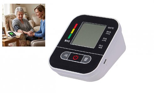 obrázok Digitálny automatický tlakomer AK-B04