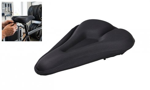 obrázek Měkčený potah na cyklistické sedlo