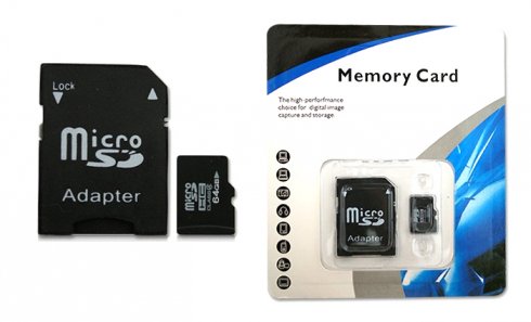 obrázek Micro SD paměťová karta 64GB