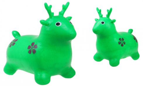 зображення Надувний гумовий улюбленець дітей - велика зелена