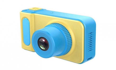 obrázek Dětský digitální mini fotoaparát s kamerou modrý