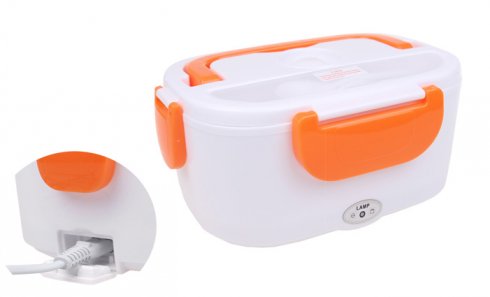 obrázok Elektrická krabička na jedlo oranžová