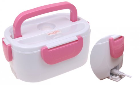 obrázek Elektrická krabička na jídlo růžová