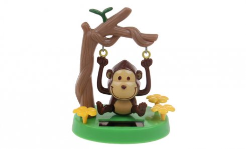 obrázok Solárne tancujúce dekorácie opička
